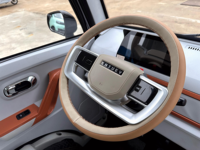 Mini-camion électrique à empattement court avec cabine fermée, accessoires standard complets, capacité de charge lourde, véhicule électrique