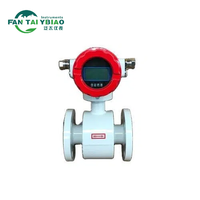 Medidor de Flujo Electromagnético Digital de Alta Precisión con Brida RS485 para Cerveza, Líquidos y Leche