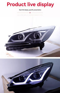 ไฟท้ายรถยนต์สำหรับ <span class=keywords><strong>Ford</strong></span> <span class=keywords><strong>Escape</strong></span> 13-16 ชุดไฟหน้าแบบดัดแปลง ไฟเดย์ไลท์ LED ไฟหน้าซีนอนแบบเลนส์คู่ - Product Image 2