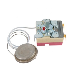 Interrupteur thermostat capillaire Retekool avec bouton, pour <span class=keywords><strong>friteuse</strong></span> <span class=keywords><strong>à</strong></span> air électrique <span class=keywords><strong>à</strong></span> haute température, usage domestique et extérieur, pièces de congélateur - Product Image 2