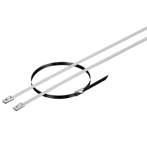 Manufacturer supplier stainless steel zip ties multi-functional stainless steel cable tie