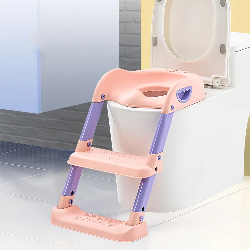 OEM kaymaz pedleri bebek lazımlık eğitim tuvalet koltuk adım dışkı merdiven ile yürümeye başlayan erkek ve kız için