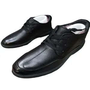 men's casual formal without laces stock brand walking style shoes for men ready to shipping