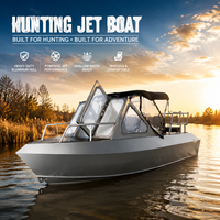 <strong>Best</strong> Selling Kinlife Jet <strong>Boat</strong> Durable Aluminum Hull Fishing <strong>Boat</strong> for <strong>Shallow</strong> <strong>Water</strong> Hunting and River Exploration