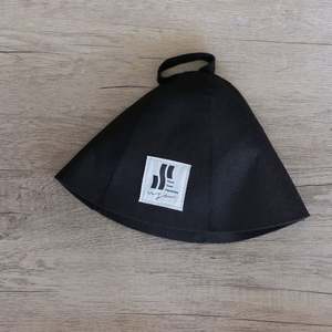 Chapeau de sauna en feutre de laine de qualité supérieure pour un confort ultime Chapeau d'expérience de sauna - Product Image 3