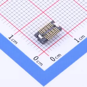 Kinelm KH-WB105-F20E-04L V/T 20PIN 0.5mm pitch papan pcb baris ganda ke papan konektor SMT tinggi 4mm perempuan