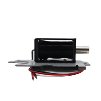 Électroaimant à pousser-tirer DC 12V 24V, solénoïde à cadre ouvert, actionneur linéaire pour phare automobile