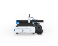 Machine de découpe laser à fibre CNC BLFS-MT6024-3015 à double usage pour tôles et tubes, certifiée CE, pour la fabrication d'acier au carbone