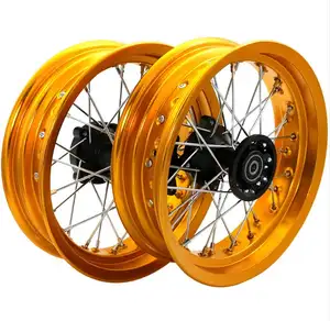 먼지 자전거 바퀴 1.60-12 1.85-12 2.50-12 3.00-12 림 휠 디스크 브레이크 아폴로 SSR 125cc XR CRF 먼지 구덩이 자전거 타오