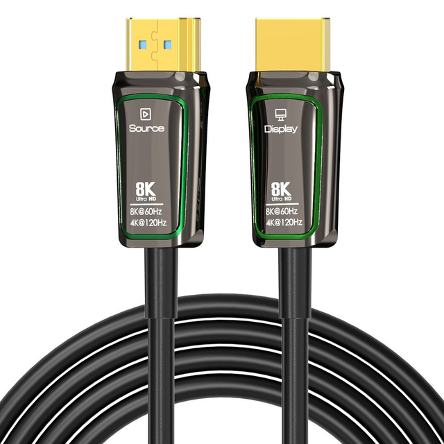 8K Braided hdmi Fiber Optic Cable 2.1 Best Quality HDMI Cable 8K/60Hz 4K/120Hz HD 4k/8k hdmi Cable Gold Plated 10m 5m 3m for TV