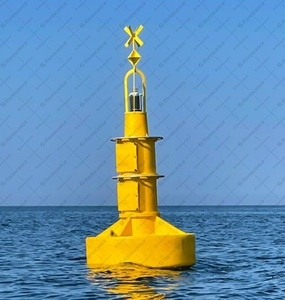 Pelampung navigasi <span class=keywords><strong>Buoy</strong></span> Beacon Floating navigasi pelampung baja tambat pelampung - Product Image 3
