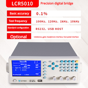 IVYTECH Ponte Digital <span class=keywords><strong>LCR</strong></span> de Alta Precisão LCR5010 / LCR5030 / 5100 / 5200 |   Medidor <span class=keywords><strong>LCR</strong></span> para Teste de Componentes - Product Image 3