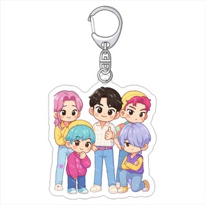 Llavero Acrílico <span class=keywords><strong>de</strong></span> la Película Rumi, Dibujos Animados, K-POP, Demon Hunters, con Recubrimiento UV, Amuleto 3D <span class=keywords><strong>de</strong></span> 5.5cm, Colgante para Bolsa, para Fans, Coleccionable - Product Image 6