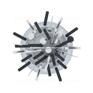 Support de présentation rotatif à 360° pour cannes et parapluies, en métal, pour magasins de sport, présentoir tournant réglable - Product Image 5