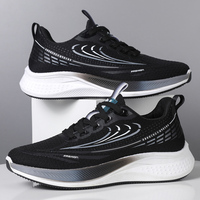 Chaussures de Sport Respirantes en Gros pour Hommes, Baskets d'Extérieur pour la Marche, le Tennis et la Course, Collection Printemps/Automne