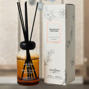 Difusor de caña de lujo para hoteles y restaurantes-Botella de vidrio de 200ml con aceites de caña, suministros de aromaterapia sin fuego - Product Image 5