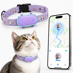 Traceur GPS pour chiens Qcool avec historique d'itinéraire, <span class=keywords><strong>navigation</strong></span>, réinitialisation à distance, étanche, batterie grande capacité, vente directe usine, marque <span class=keywords><strong>privée</strong></span> - Product Image 1