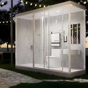 Prefab Badkamer Unit Aanpasbare Geprefabriceerde Badkamer Pod - Product Image 1
