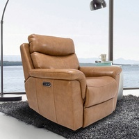 Canapés-chaises de théâtre de luxe modernes pour le salon fauteuil inclinable fauteuil inclinable gonflable en cuir fauteuil de canapé inclinable simple paresseux