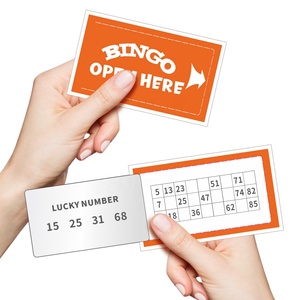 Custom Bingo Supplies for Events Cards Sets Art Paper Digital Printing - Product Image 5