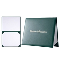 Carpeta Porta Certificados A4 con Logotipo Personalizado, Cubierta Protectora para Certificados, Cubierta de Cartón PU Negra para Diplomas y Documentos Escolares