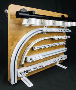 S Wave Voile pura Translucidus Ripple <span class=keywords><strong>piega</strong></span> tenda per Hotel - Product Image 6