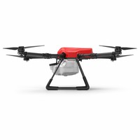 Drone agricole de précision X4-10 avec navigation RTK, pulvérisateur à froid de 10 L, vol autonome, charge utile lourde