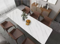 Nouvelle dalle de pierre frittée blanche, carrelage en porcelaine, personnalisation pour la maison, carreaux d'escalier pour salon, carreaux muraux décoratifs