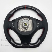 La meilleure vente de roue de mise à niveau en cuir perforé en fibre de carbone m Performance pour BMW E90 E91 E92 E93 volant de voiture