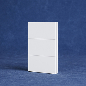 Wall Switch 3 Gang 1 Way South American Standard Switch 3 <strong>Electrical</strong> On/off Switches flames retardant PC - Product Image 5