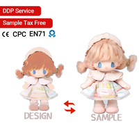 Peluches personnalisées poupées en peluche douces mignonnes bas quantité minimale de commande 20cm 10cm poupée Kpop faites votre propre conception