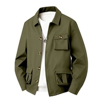Veste bomber pour homme, coupe-vent léger et élégant, de haute qualité, pour le printemps et l'automne, vêtements de sport décontractés pour l'extérieur, avec poche