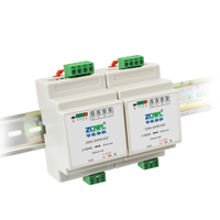 Servidor de Dispositivos Compacto de 2 Puertos RS485 a Ethernet con Configuración Basada en Web, Convertidor de Protocolo Modbus RTU/TCP, 10/100 Mbps RJ45