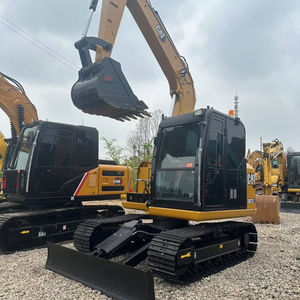 Le spécialiste du travail urbain a utilisé la pelle hydraulique de chenille de Caterpillar 307 308 7 tonnes de taille compacte moyenne idéale pour la construction urbaine étroite - Product Image 1