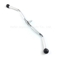 Accesorio de máquina de cable Empuñaduras antideslizantes Colgador giratorio Prensa Pulldown Giratorio Lat Curl Bar
