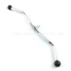 Accesorio de máquina de cable Empuñaduras antideslizantes Colgador giratorio Prensa Pulldown Giratorio Lat <span class=keywords><strong>Curl</strong></span> Bar - Product Image 2
