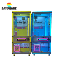 Crédit Paypal Charge Pas De Monnaie Cadeau Prix Grue Machine En Peluche Jouet Saisir Vending Griffe Grue Machine