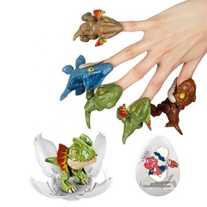Vente flash de Pâques, animaux en plastique qui mordent les doigts, lanceurs de dinosaures, jouets sensoriels pour enfants, œufs de dinosaures surprises - Product Image 1