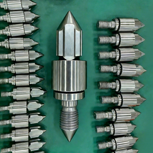 Cabezal de tornillo personalizado Keyou de acero sinterizado resistente al desgaste y ecológico para máquina de moldeo por inyección de extrusora para <span class=keywords><strong>PA6</strong></span>/PA66/PA4T - Product Image 3