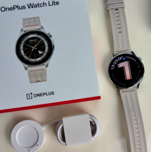 Montre connectée OnePlus <span class=keywords><strong>Watch</strong></span> Lite de qualité supérieure, 44,98 mm, profil fin de 8,9 mm, 59 g, légère pour un usage quotidien - Product Image 1