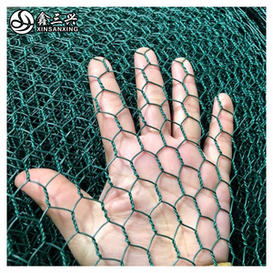 Chất lượng cao lục giác dây lưới mạ kẽm/PVC tráng lục giác dây lưới gà hàng rào cho gia cầm - Product Image 1