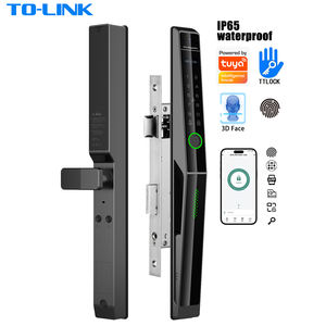 Puerta corredera de aluminio Tolink, impermeable, Palma, vena, huella dactilar, código Digital, cerraduras de puerta <span class=keywords><strong>Exterior</strong></span> inteligentes con reconocimiento Facial - Product Image 1