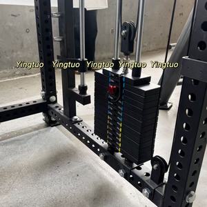 業務用ユニセックス3in1多機能総合トレーニングフィットネス機器スミススクワットガントリーエクササイズ - Product Image 6