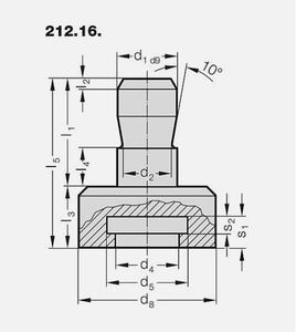Support de Spigot de Précision pour l'Assemblage de Matrices et les Systèmes d'Outils de Presse - Product Image 2