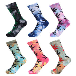 Fantasy Color Dye Sublimated Universe 3D Tie Dye Sublimation <span class=keywords><strong>Calcetines</strong></span> - Product Image 1