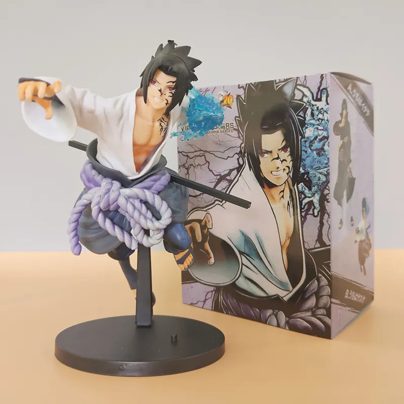 All'ingrosso Anime giappone Sasuke Narutos Action Figure da collezione Anime figura