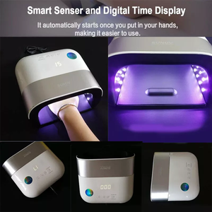 Sèche-ongles Rechargeable de qualité supérieure, Machine de manucure à la mode, <span class=keywords><strong>lampe</strong></span> Led de <span class=keywords><strong>48</strong></span> watts, Portable SUN5 SUN <span class=keywords><strong>UV</strong></span> <span class=keywords><strong>lampe</strong></span> à ongles Led - Product Image 3