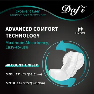 Super Absorbent Disposable Leak Protection Cotton Wingless Urinal Pad Comfort Sanitary Napkin Lining Diapers Insert Pads