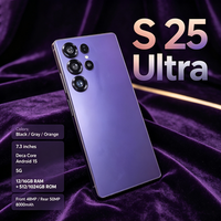 Smartphone S25 Ultra 5G 16 Go + 1 To Double SIM 108 MP Deca Core Android 14 Charge Rapide Livraison Gratuite