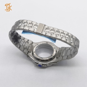 Boîtier de montre en acier inoxydable personnalisé, fabrication OEM, métal brut, boîtier de montre de 40 mm, pièce - Product Image 5